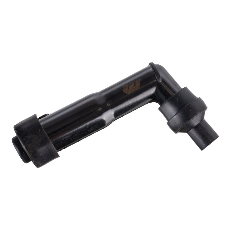 Load image into Gallery viewer, Whites Spark Plug Cap (Replaces XD05F) Long Right Angle - Black
