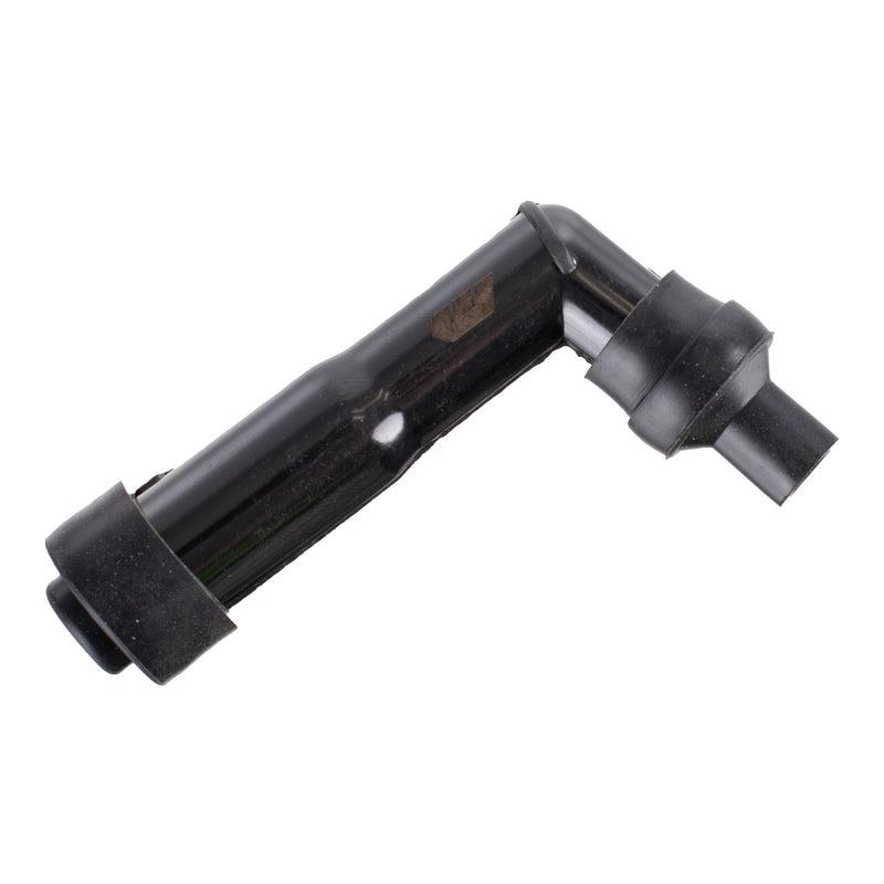 Load image into Gallery viewer, Whites Spark Plug Cap (Replaces XZ05F) Long Right Angle - Black

