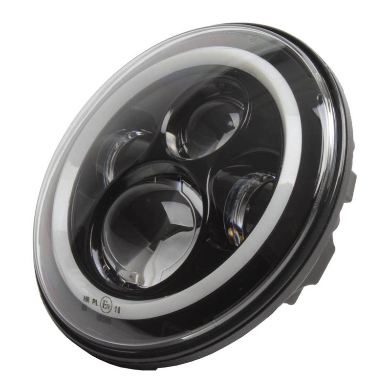 Load image into Gallery viewer, Whites LED Headlight Insert 7 with H4 Plug , E-mark
