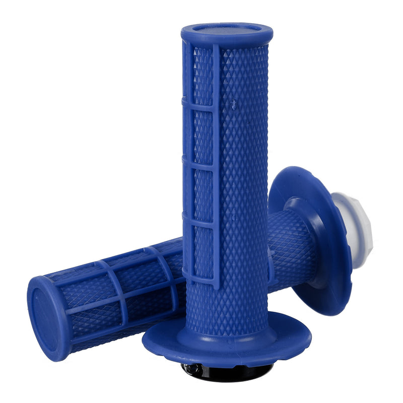 Load image into Gallery viewer, Whites Lock On Grips - Half Waffle - Blue (with 6 Cams)
