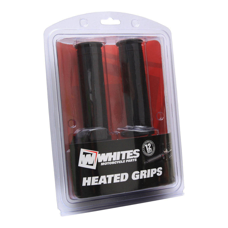 Load image into Gallery viewer, WHITES HEATED GRIPS - HARLEY DAVIDSON 130mm 1 BLK
