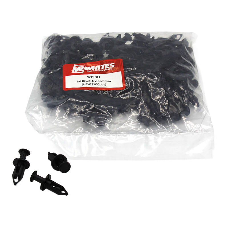 Load image into Gallery viewer, Whites Nylon Pry Rivets - 8mm (100 Pack)
