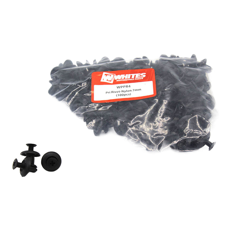Load image into Gallery viewer, Whites Nylon Pry Rivets - 7mm (100 Pack)
