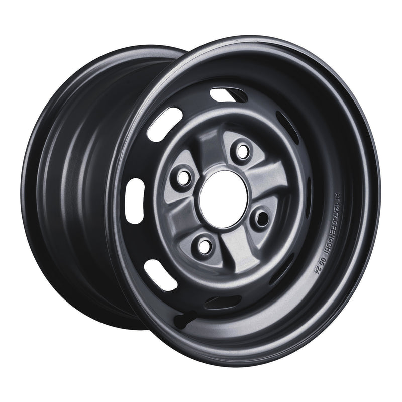 Load image into Gallery viewer, Whites ATV/UTV Steel Rim 12x7.5 Honda Rear IRS 4/110 +41 - Black
