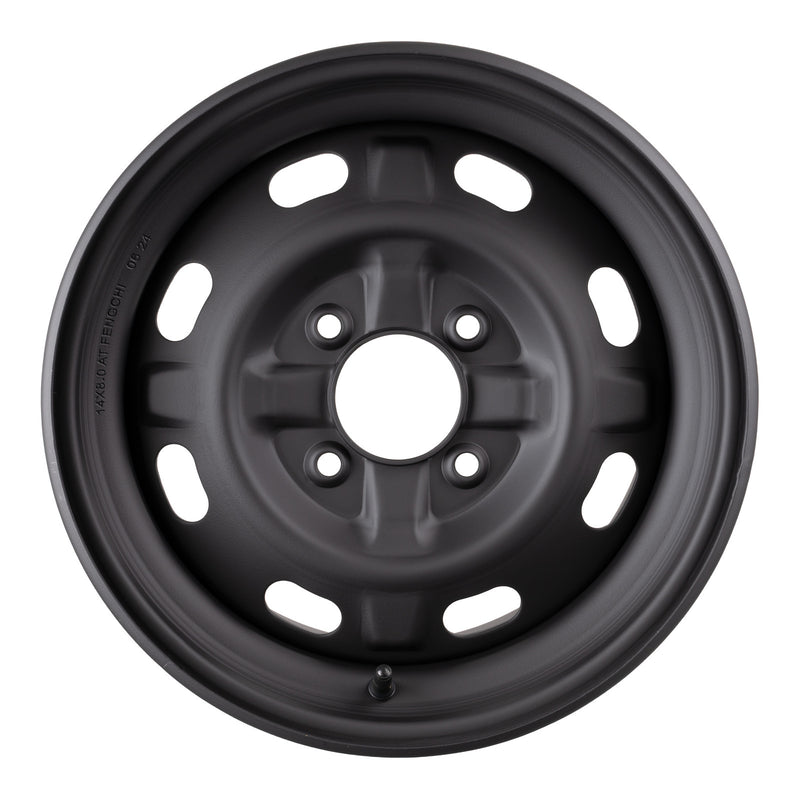 Load image into Gallery viewer, Whites ATV/UTV Steel Rim 14x8 CF-Moto Rear 4/110 +46.5 - Black
