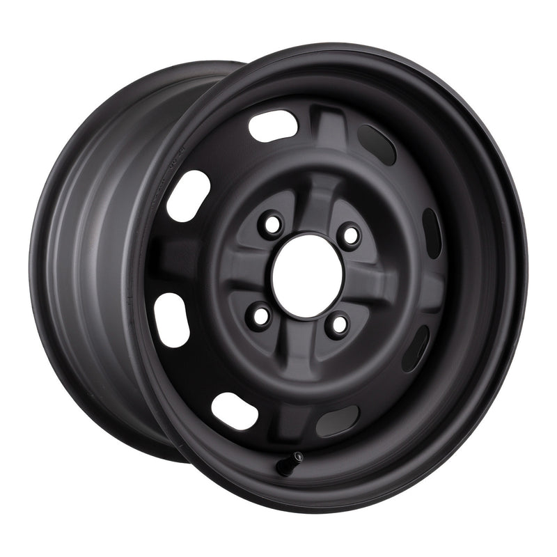 Load image into Gallery viewer, Whites ATV/UTV Steel Rim 14x8 CF-Moto Rear 4/110 +46.5 - Black
