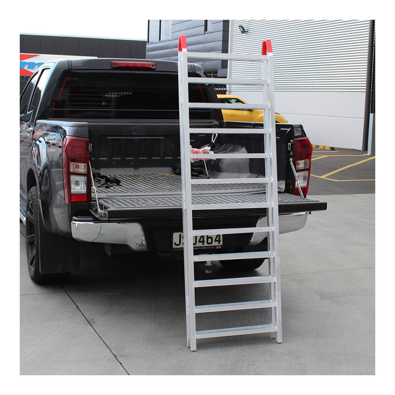 Load image into Gallery viewer, Whites Alloy ATV Folding Ramp 182x114cm - 680kg Rated
