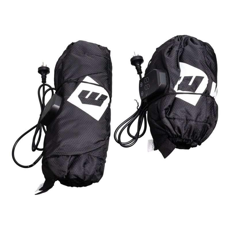 Load image into Gallery viewer, WMP C7 Digital Tyre Warmer 30-90°C 120/180-195 Pair Black
