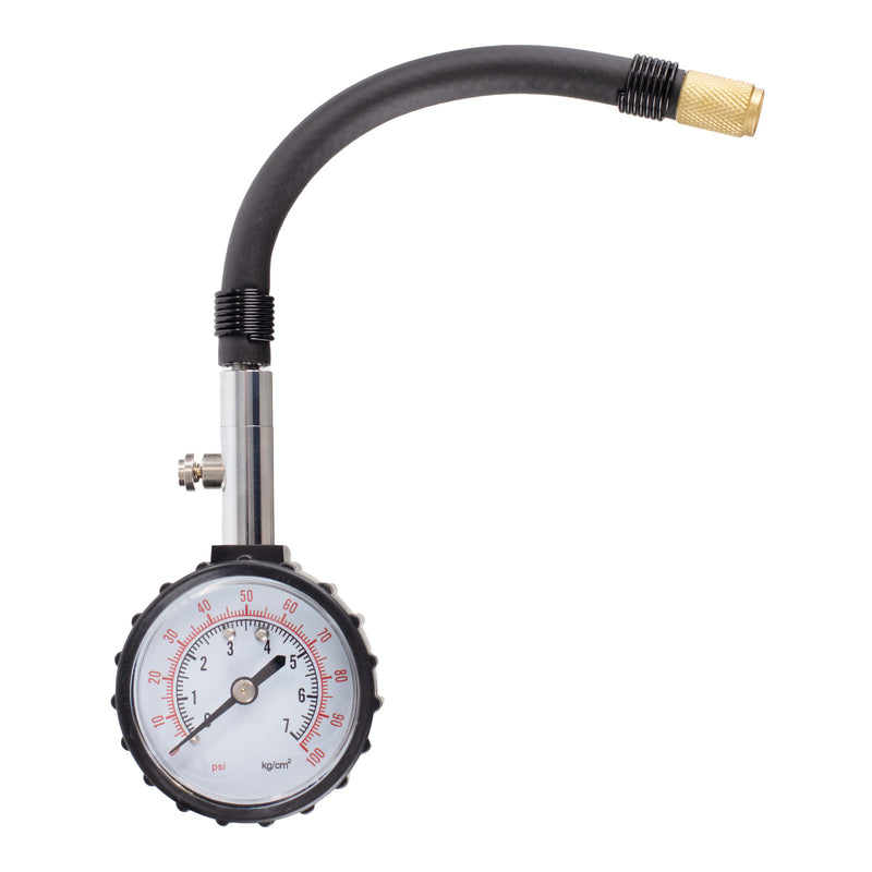 Load image into Gallery viewer, Whites Analogue Tyre Pressure Gauge 0-60 PSI - Flexible Hose
