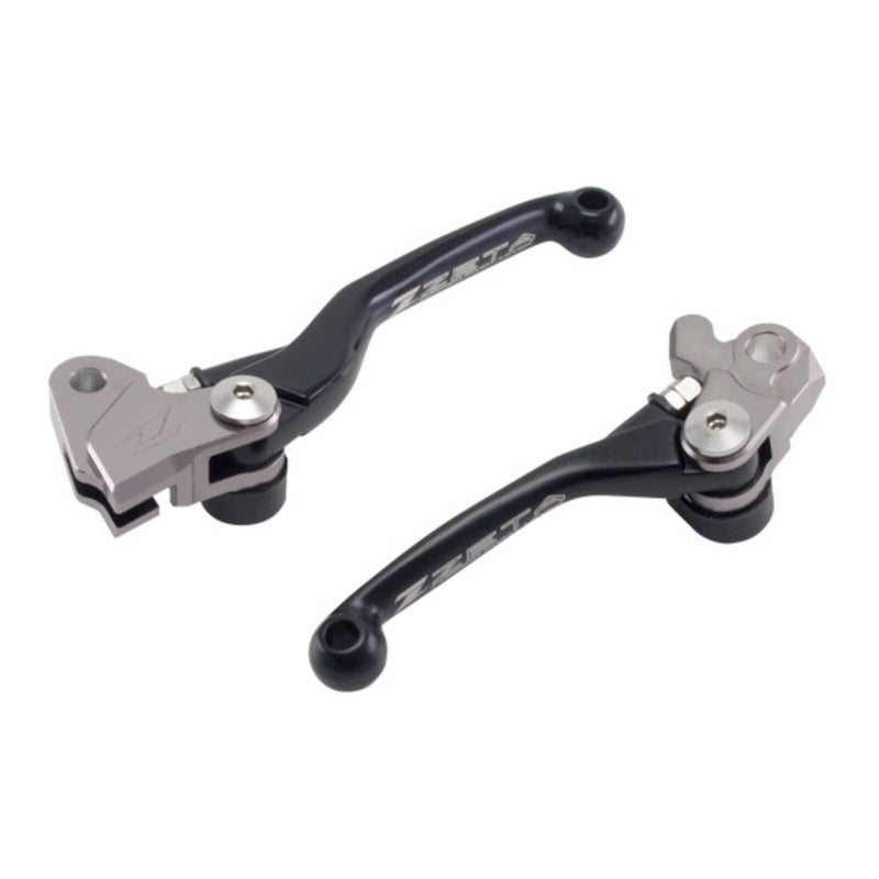 Load image into Gallery viewer, Zeta Pivot Lever Set FP - Kawasaki KX250F/ 450F '05-'12 - Black
