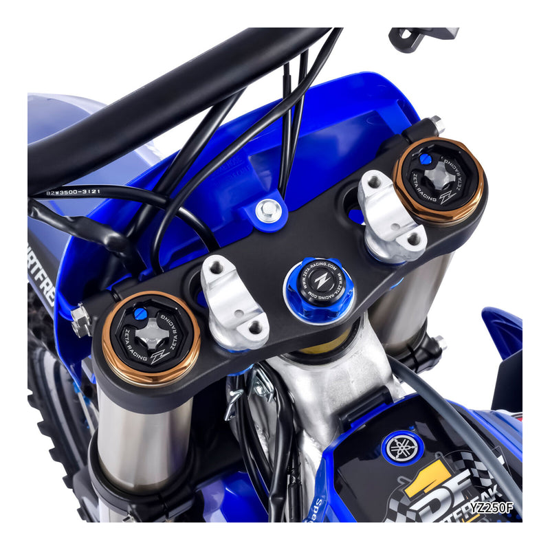 Load image into Gallery viewer, Zeta Front Fork Cap - Kayaba AOS - Black
