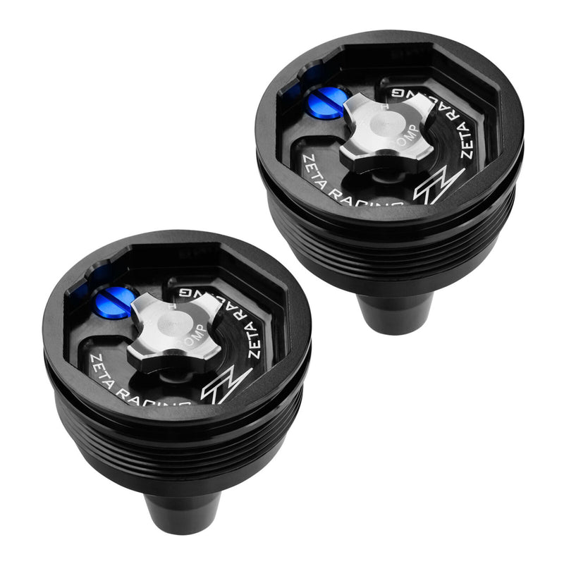 Load image into Gallery viewer, Zeta Front Fork Cap - Kayaba AOS - Black
