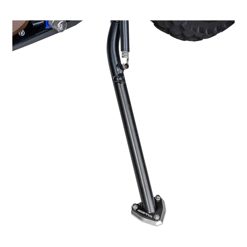 Load image into Gallery viewer, Zeta Side Stand Extender Black/Silver Husqvarna 701 Enduro '17-, KTM 690 Enduro

