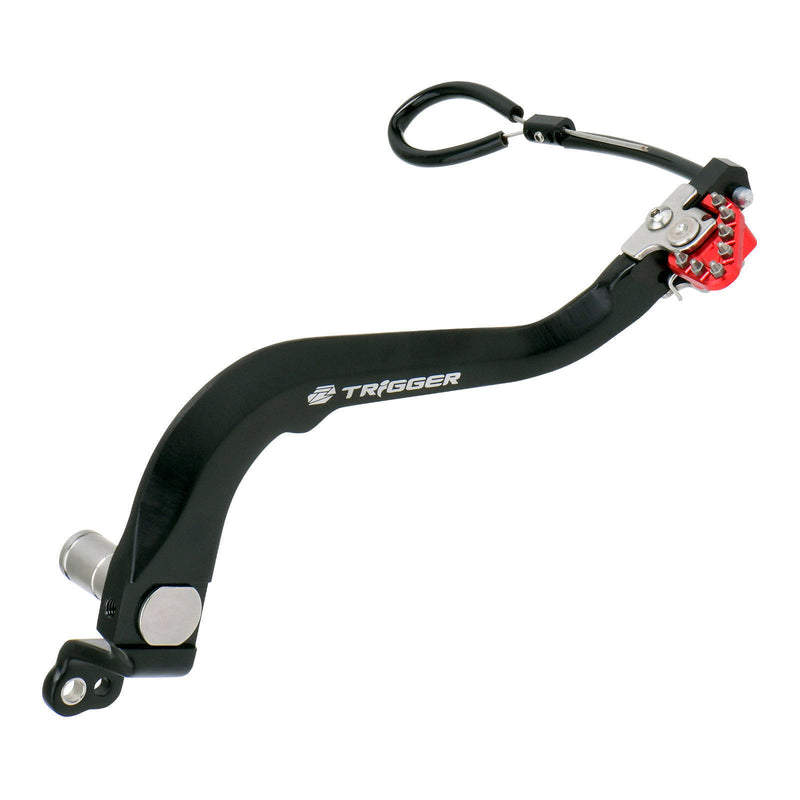 Load image into Gallery viewer, Zeta Trigger Brake Pedal CRF250/300L / Rally '21- Red
