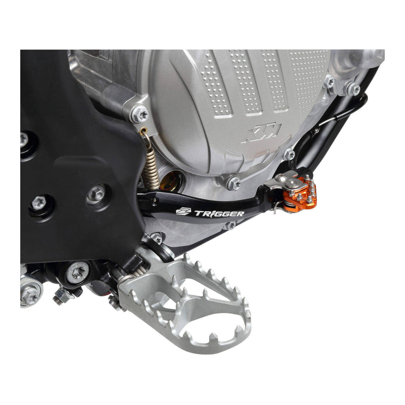 Load image into Gallery viewer, Zeta Trigger Brake Pedal KTM SX '16- Orange W/BEARING

