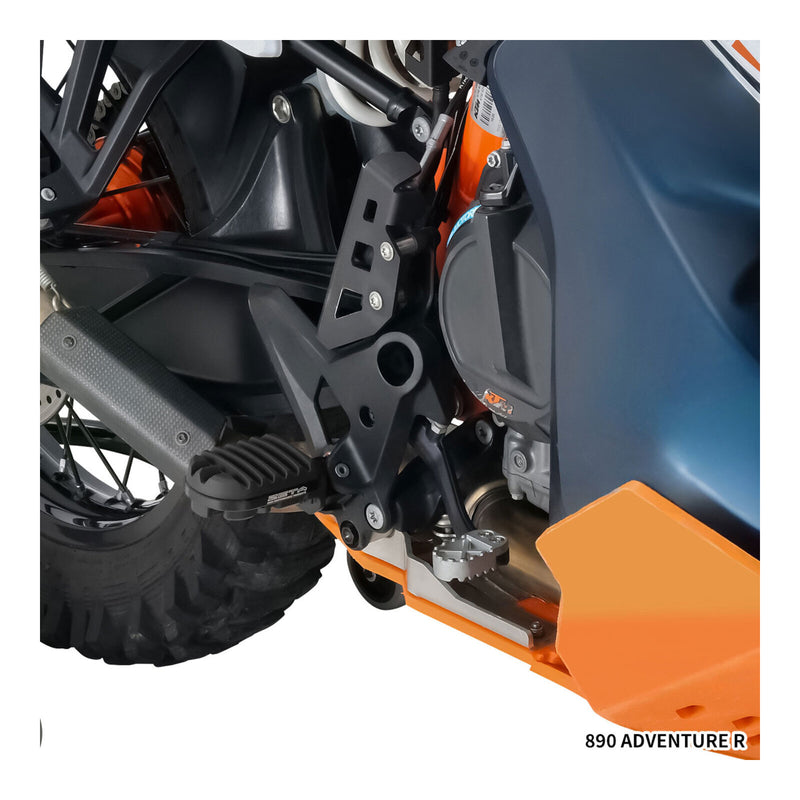 Load image into Gallery viewer, Zeta Adventure Foot Pegs KTM – Black
