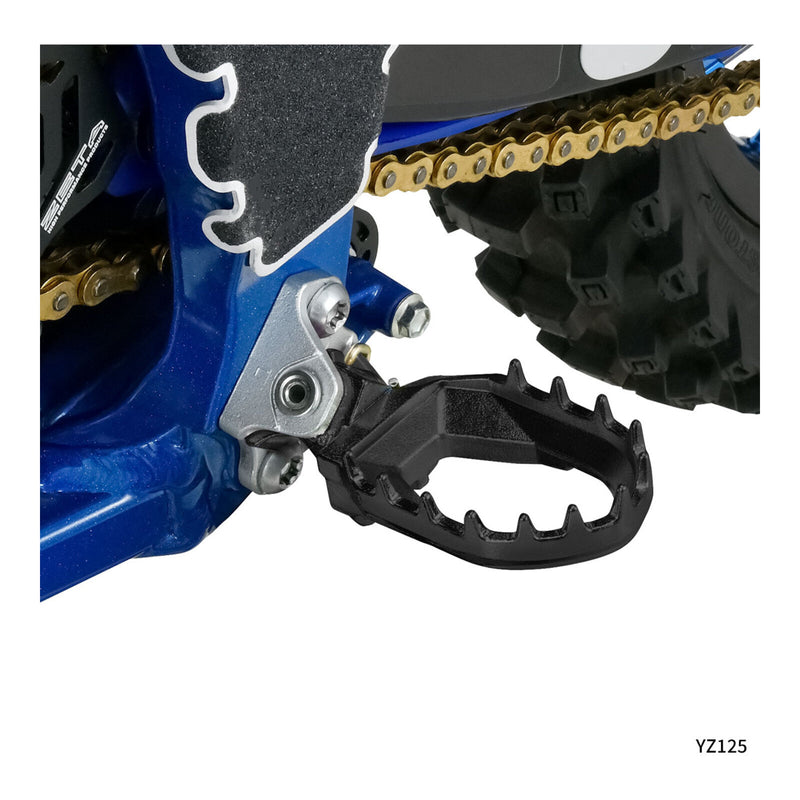 Load image into Gallery viewer, Zeta Max Foot Pegs 2-Stroke Yamaha YZ - Black
