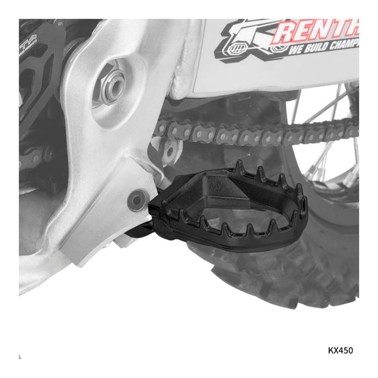 Zeta Max Foot Pegs KX – Black
