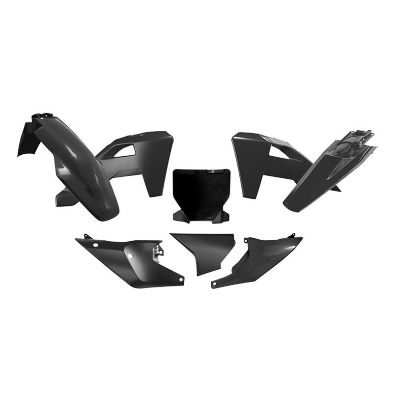 Load image into Gallery viewer, PLASTICS KIT RTECH 6 PIECE BLACK HUSQVARNA FC FX TC TX
