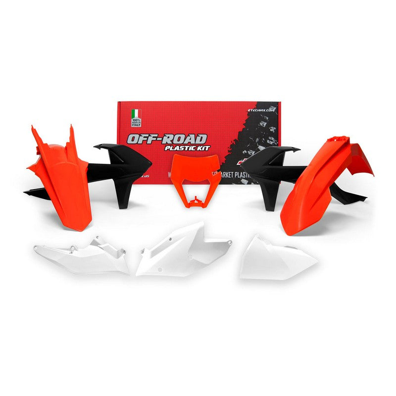 Load image into Gallery viewer, PLASTICS KIT RTECH 6 PIECE OEM COLOURS KTM EXC XC-W EXC-F XCF-W
