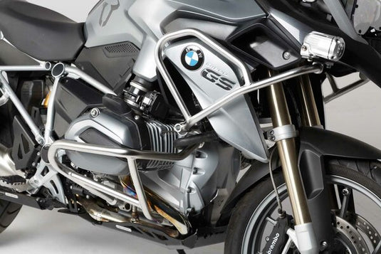 CRASH BARS SW MOTECH UPPER SILVER BMW R1200GS LC 12-16