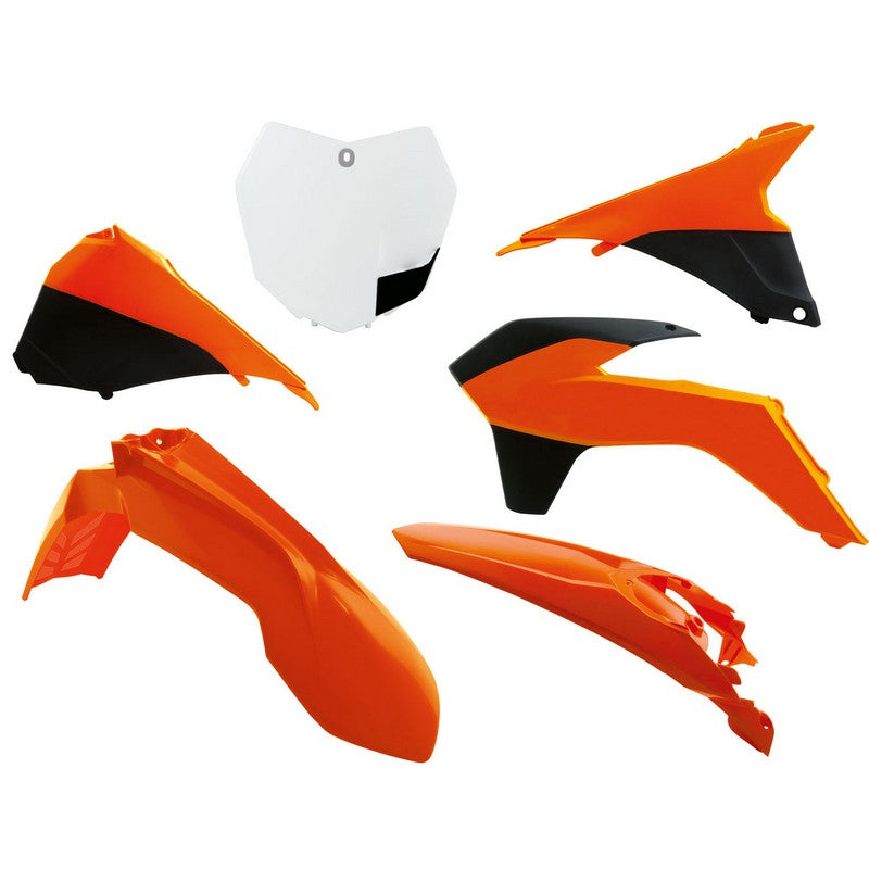 Load image into Gallery viewer, PLASTICS KIT RTECH 6 PIECE OEM COLOURS KTM SX SX-F
