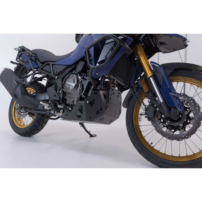 Load image into Gallery viewer, BASH PLATE SW MOTECH BLACK SUZUKI V STROM 800 22-ON
