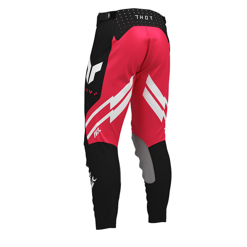 Load image into Gallery viewer, THOR MX PANT LAUNCHMODE FUTURA BLACK/RED
