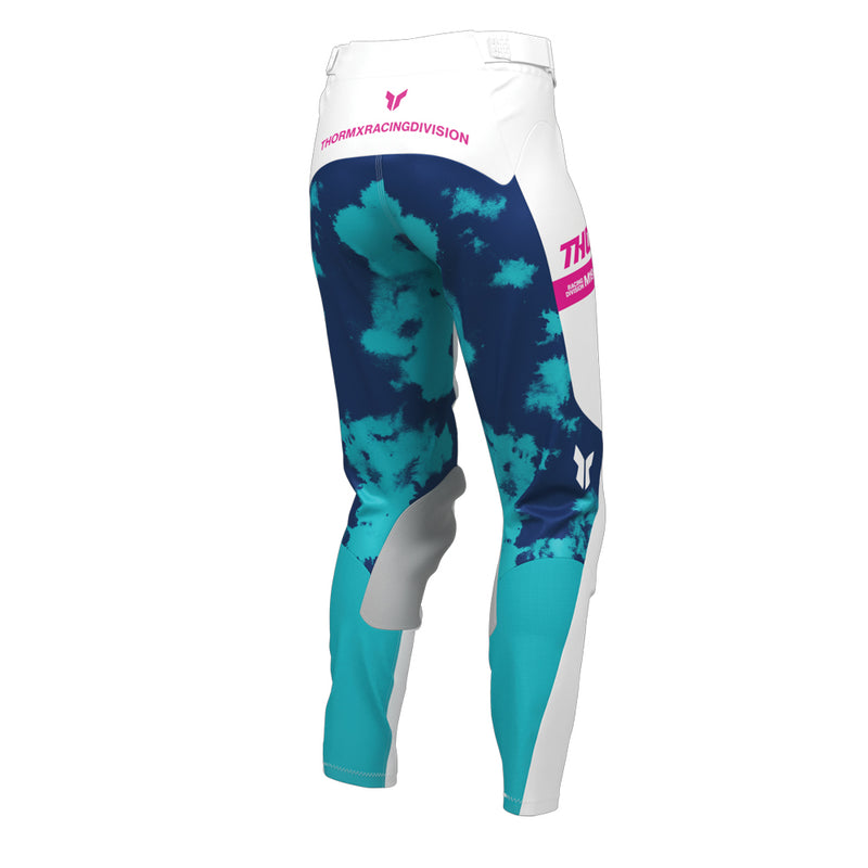 Load image into Gallery viewer, THOR LAUNCHMODE PANT WOMENS BLEACH WHITE/AQUA
