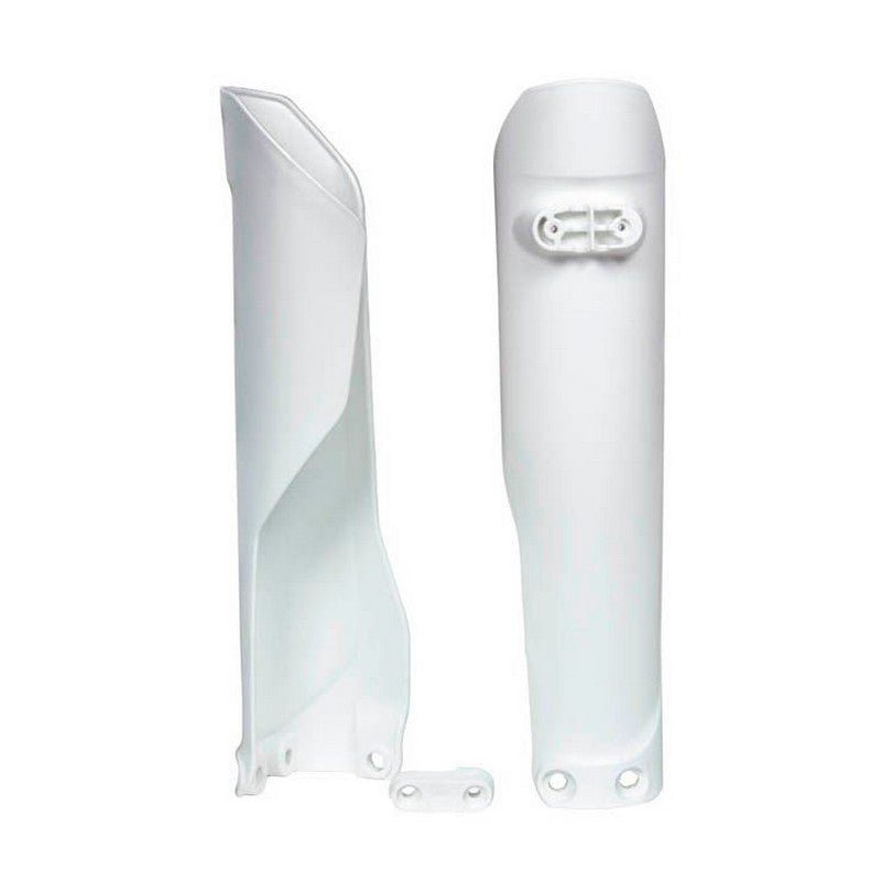 Load image into Gallery viewer, FORK PROTECTORS RTECH WHITE HUSQVARNA TC FC FE FX TE TX
