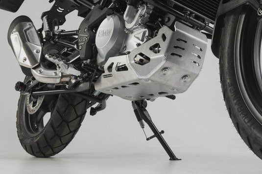 BASH PLATE SW MOTECH SILVER BMW G310GS 17-ON