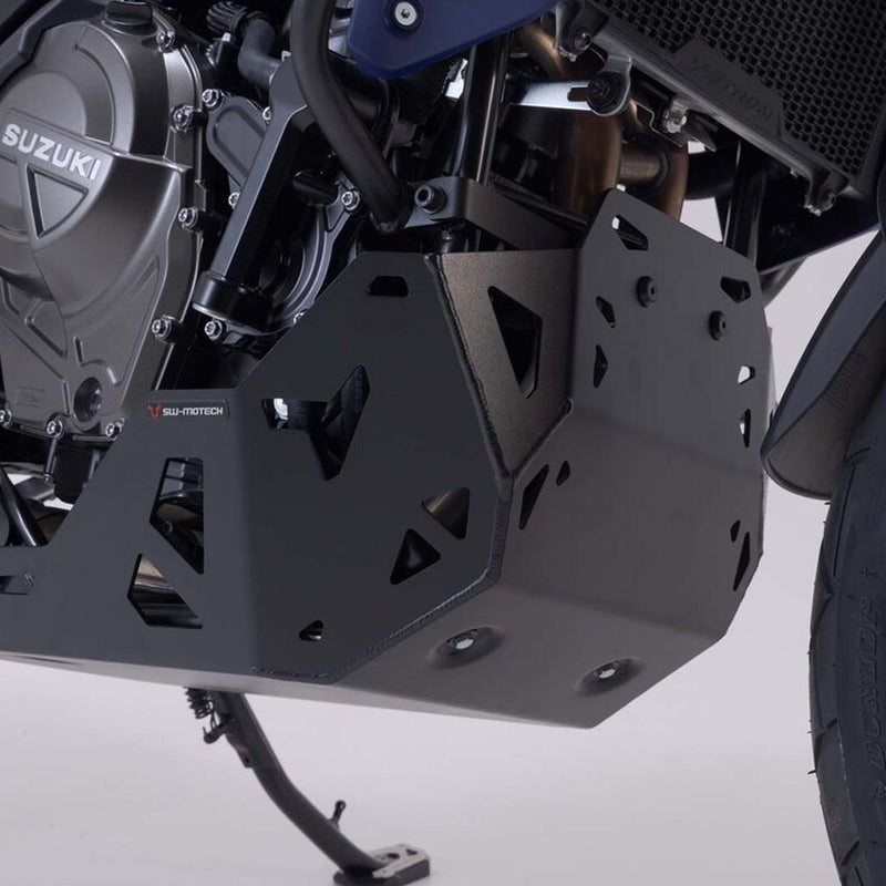 Load image into Gallery viewer, BASH PLATE SW MOTECH BLACK SUZUKI V STROM 800 22-ON
