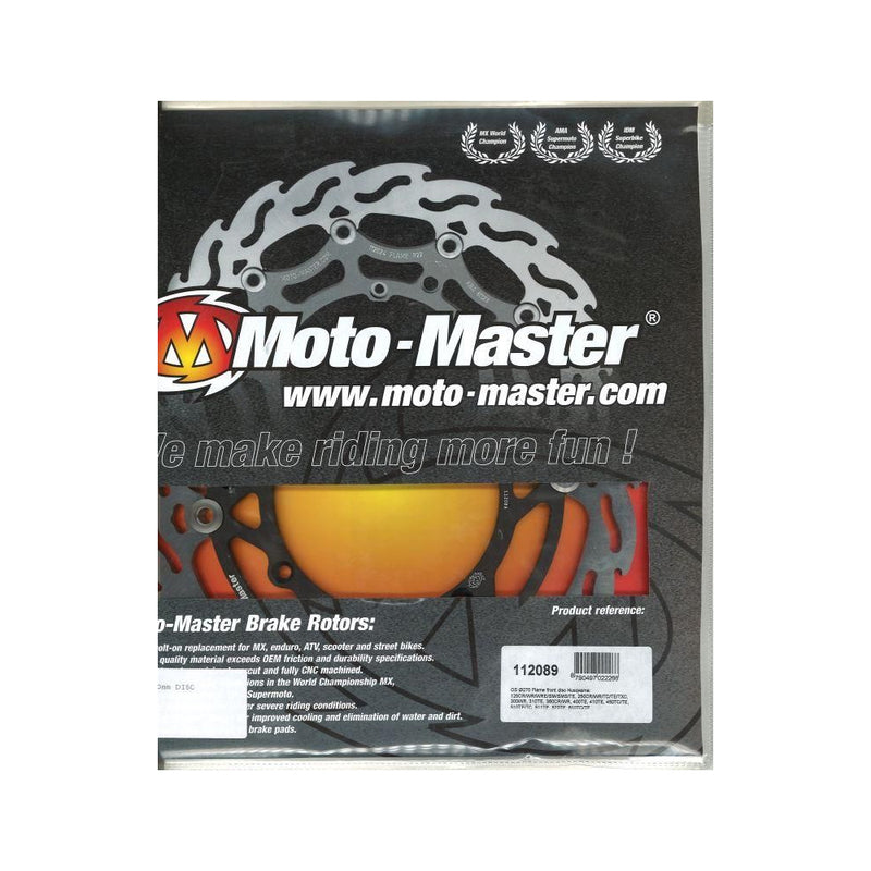 Load image into Gallery viewer, BRAKE DISC FRONT MOTO MASTER FLOATING FLAME 270MM HUSQVARNA
