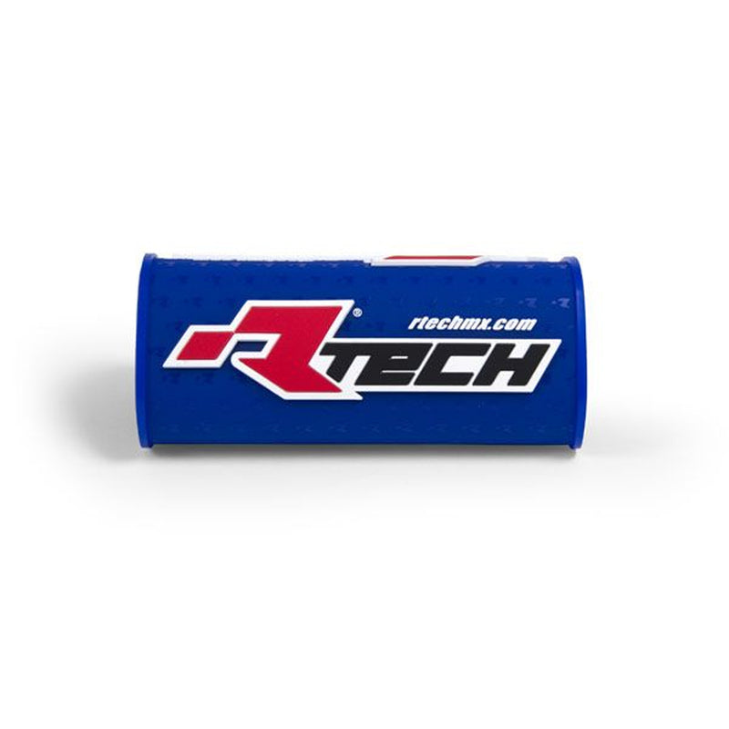 Load image into Gallery viewer, HANDLE BAR PAD RTECH BLACK FATBAR BLUE

