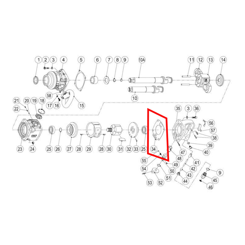 Load image into Gallery viewer, M7 REAR GASKET FOR NC-8211 / NC-8221
