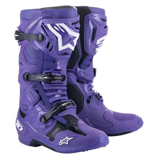 Alpinestars Tech-10 MX Boots Ultraviolet/Black