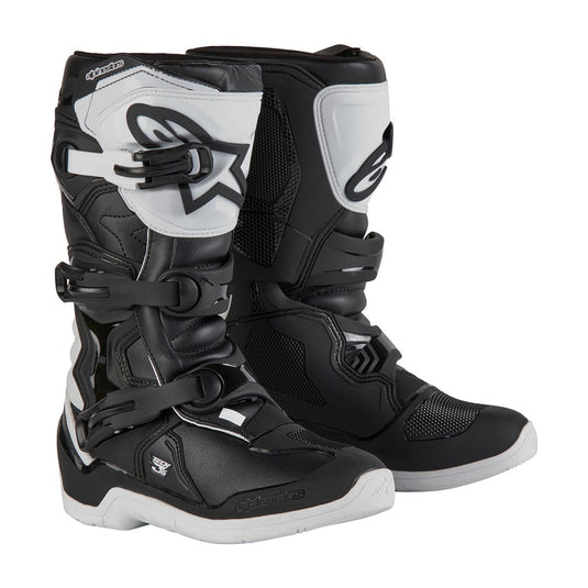 Alpinestars Tech-3S Youth MX Boots White/Black