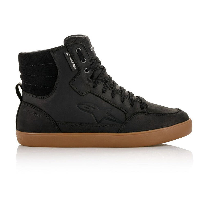 Load image into Gallery viewer, Alpinestars J-6 Waterproof Shoes Black/Gum /42.5

