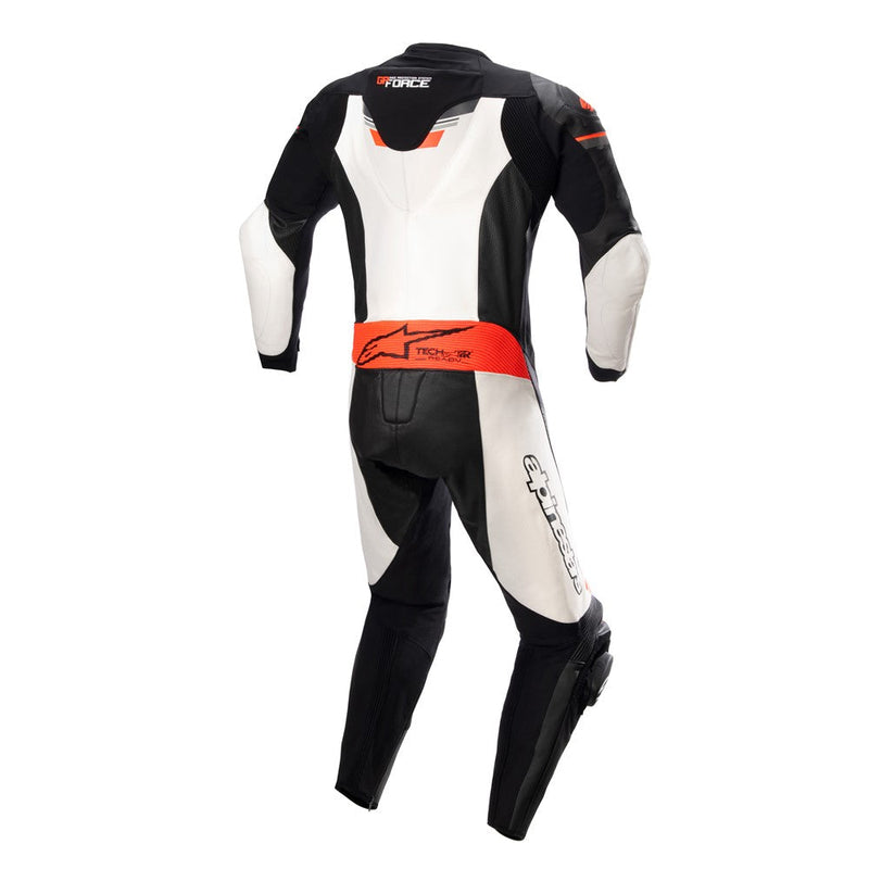 Load image into Gallery viewer, Alpinestars GP Force Chaser 1Piece Suit Black/White/Red Fluoro
