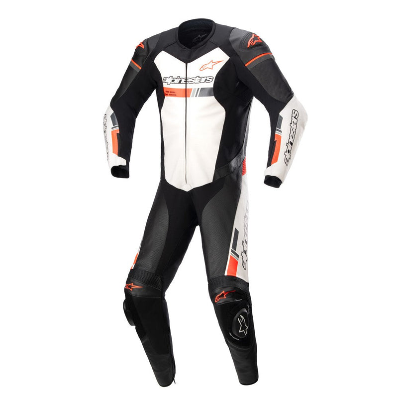Load image into Gallery viewer, Alpinestars GP Force Chaser 1Piece Suit Black/White/Red Fluoro
