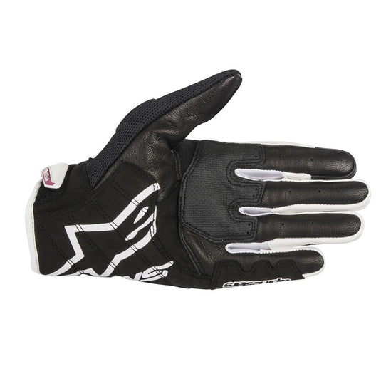 Alpinestars Stella SMX-2 Air Carbon Gloves Black/White/Fuchsia