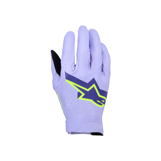 Alpinestars Supertech MX Gloves Lavender/Violet/Yellow Fluoro