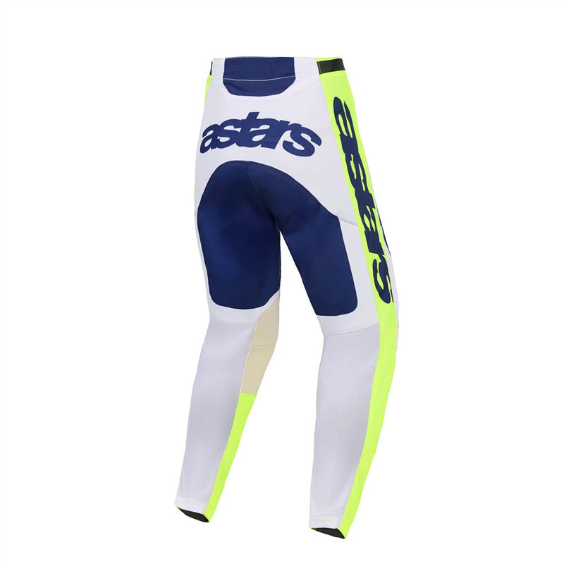 Load image into Gallery viewer, Alpinestars Racer Air Riway Pants Light Gray/Yellow Fluoro/Blue
