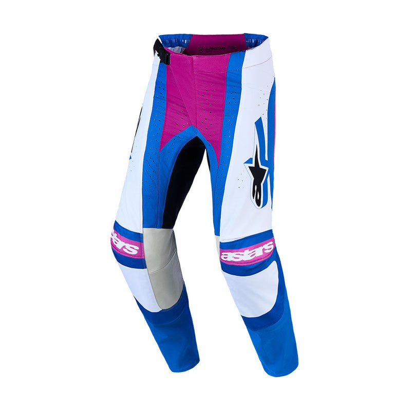 Load image into Gallery viewer, Alpinestars Techstar Maven Pants White/Hot Coral/Blithe Blue
