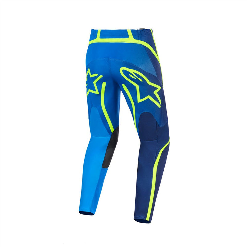 Load image into Gallery viewer, Alpinestars Fluid Apex Pants Blue/Yellow Fluoro
