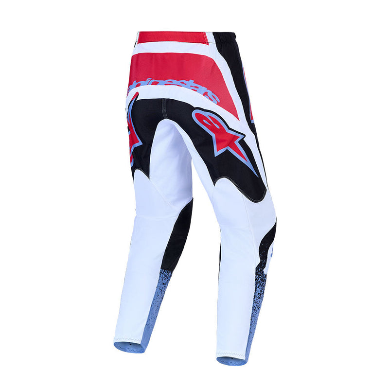 Load image into Gallery viewer, Alpinestars Fluid Drag Pants Black/White/Light Blue/Red Fluoro
