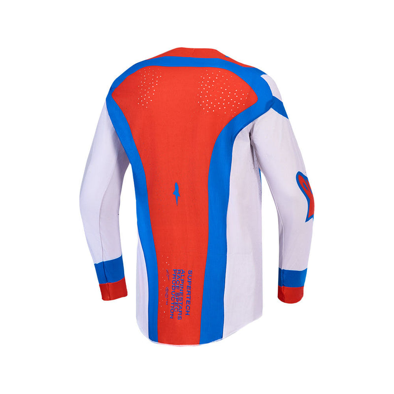 Load image into Gallery viewer, Alpinestars Supertech Vesta Jersey Light Lilac/Cardinal Red

