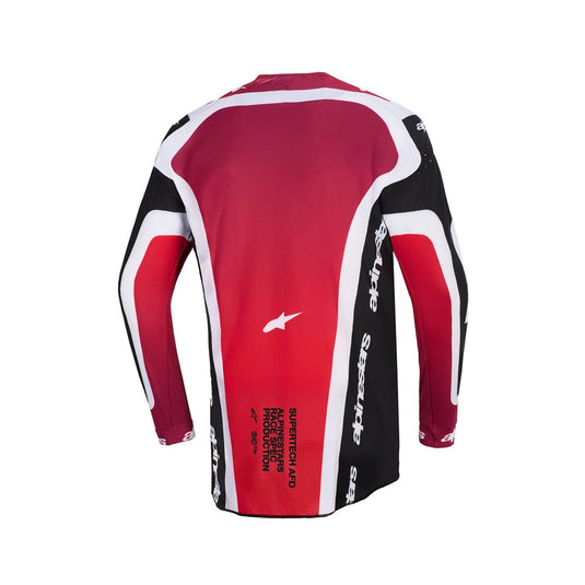 Alpinestars Supertech Pro Vista Jersey Black/Red/White