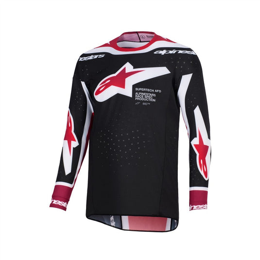 Alpinestars Supertech Pro Vista Jersey Black/Red/White