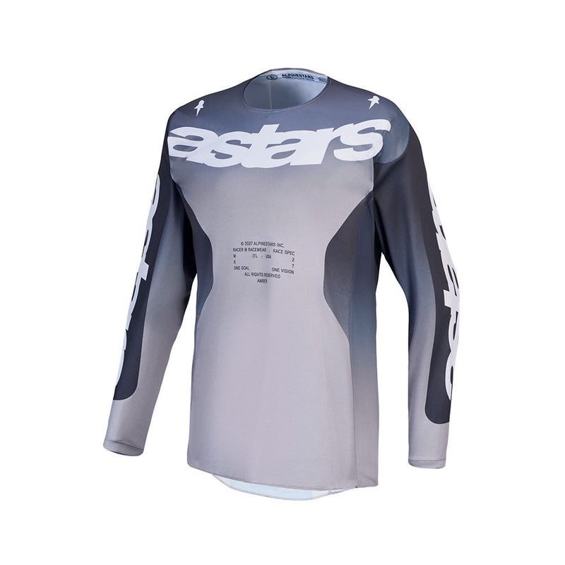 Load image into Gallery viewer, Alpinestars Racer Amber Jersey Graystone/Cold Gray/Light Lilac
